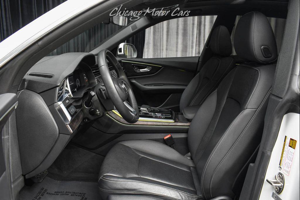 used 2020 Audi Q8 car, priced at $39,800