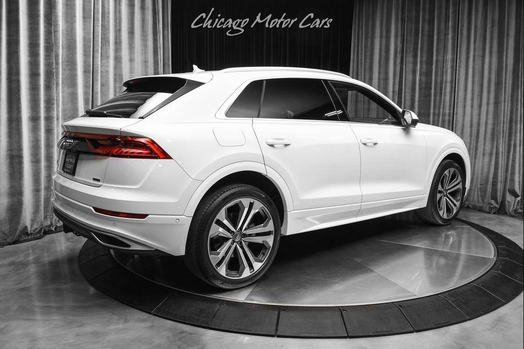 used 2020 Audi Q8 car, priced at $39,800
