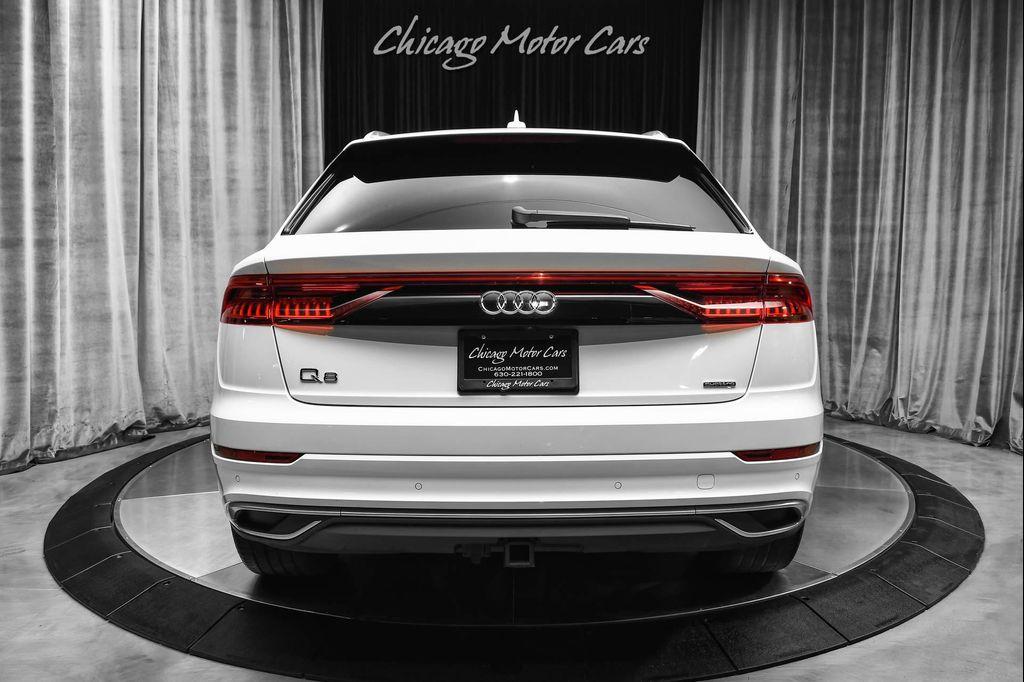 used 2020 Audi Q8 car, priced at $39,800