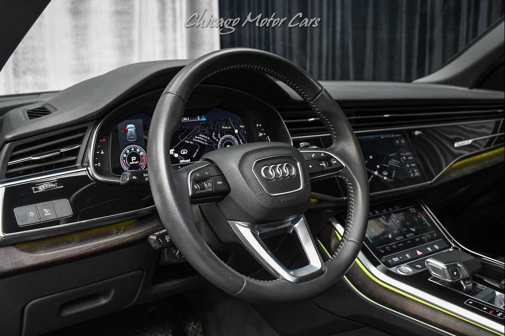 used 2020 Audi Q8 car, priced at $39,800