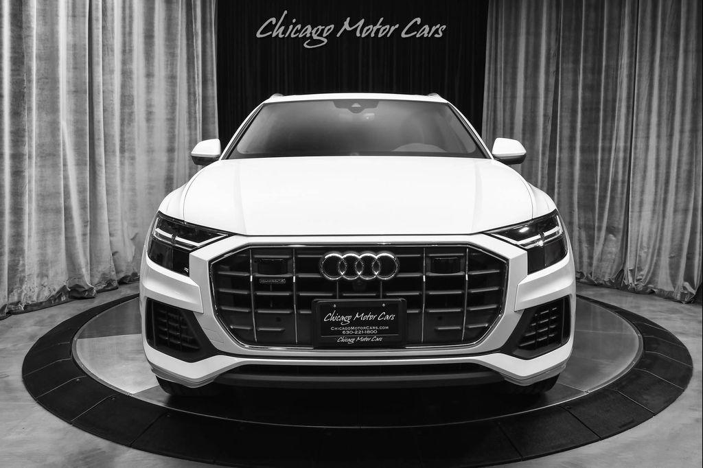 used 2020 Audi Q8 car, priced at $39,800