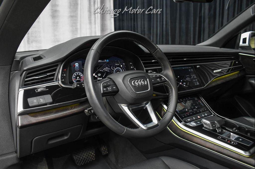 used 2020 Audi Q8 car, priced at $39,800
