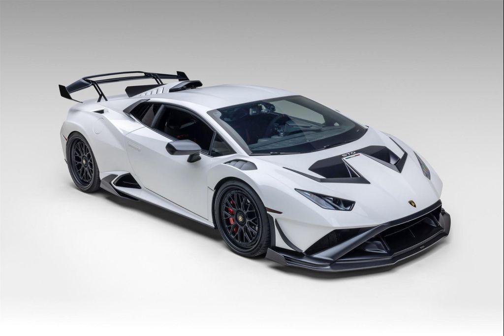 used 2022 Lamborghini Huracan STO car, priced at $389,800