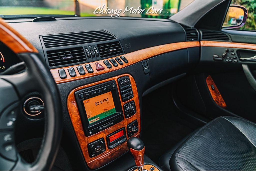 used 2001 Mercedes-Benz S-Class car, priced at $13,800