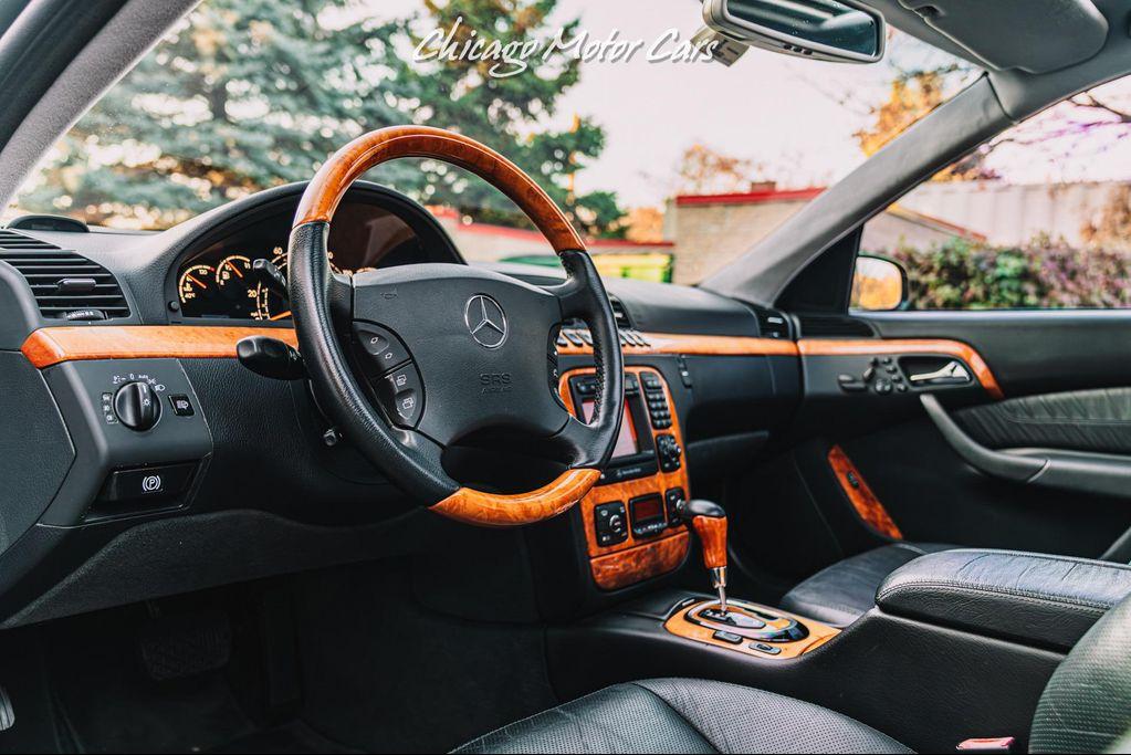 used 2001 Mercedes-Benz S-Class car, priced at $13,800