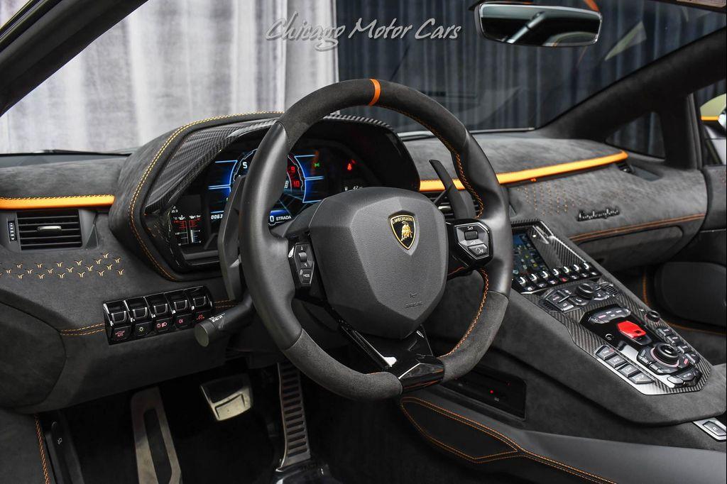used 2022 Lamborghini Aventador SVJ car, priced at $899,800