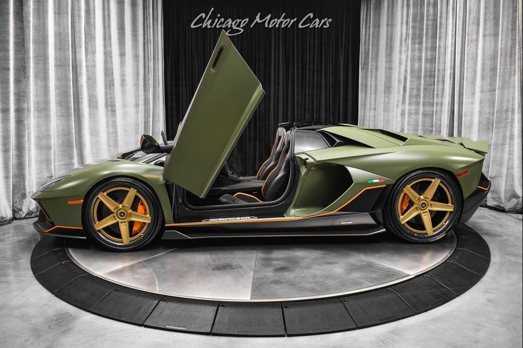 used 2022 Lamborghini Aventador SVJ car, priced at $899,800