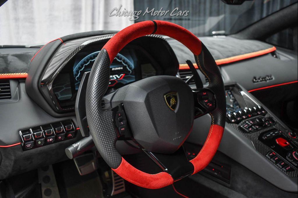 used 2019 Lamborghini Aventador SVJ car, priced at $839,800