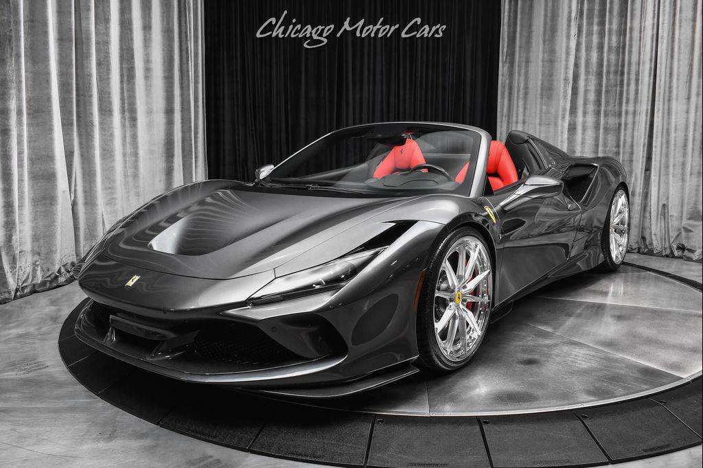 used 2022 Ferrari F8 Spider car, priced at $449,800