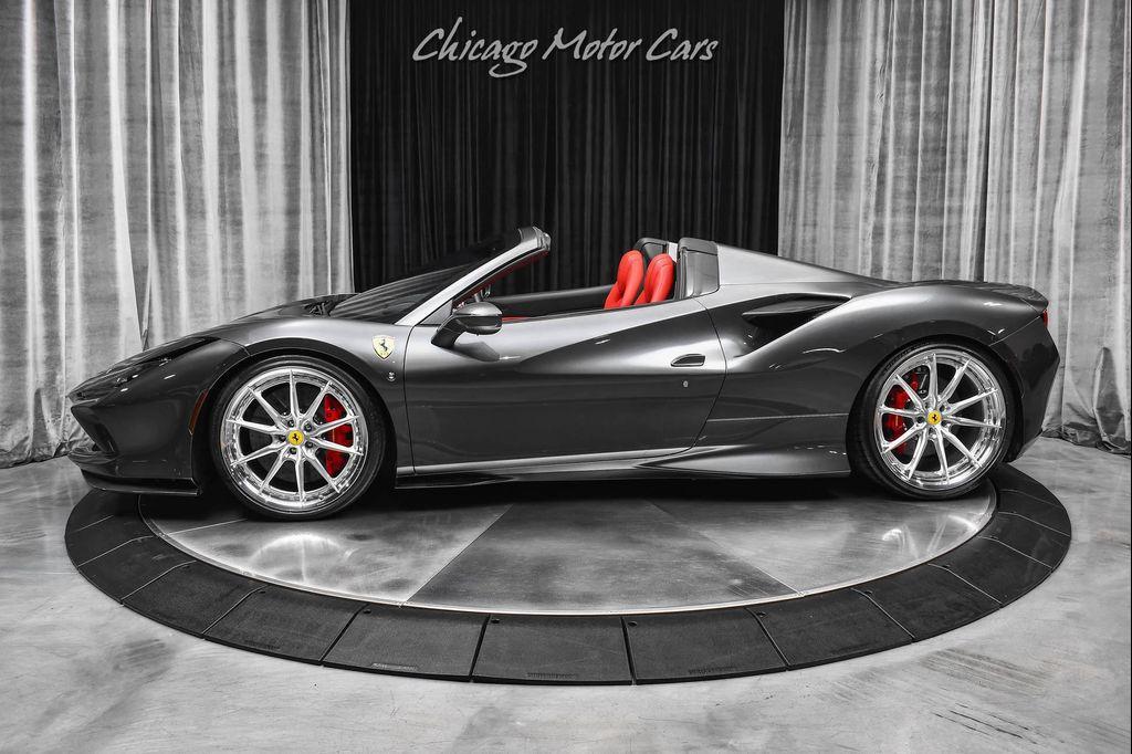 used 2022 Ferrari F8 Spider car, priced at $449,800