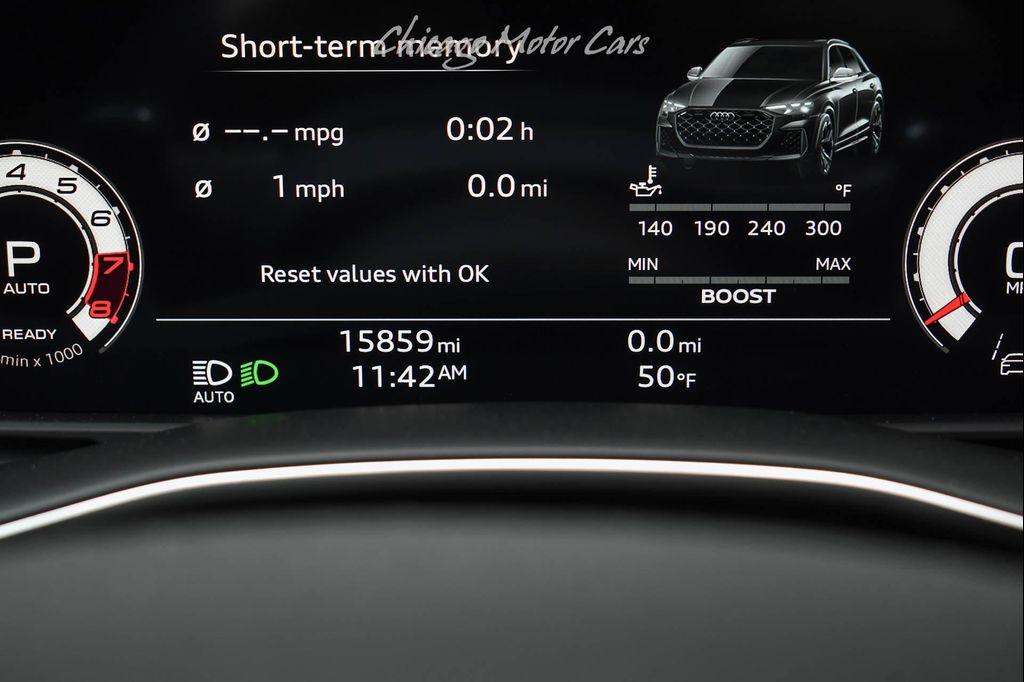 used 2025 Audi RS Q8 car, priced at $133,800
