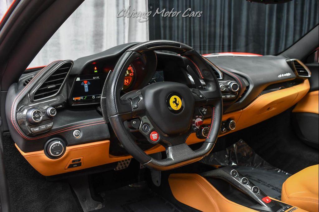used 2018 Ferrari 488 GTB car, priced at $249,800