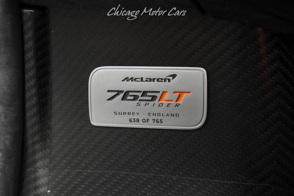 used 2022 McLaren 765LT car, priced at $629,800