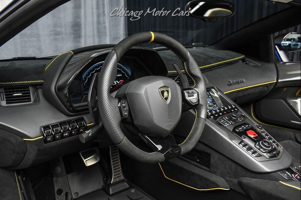 used 2021 Lamborghini Aventador SVJ car, priced at $1,500,212