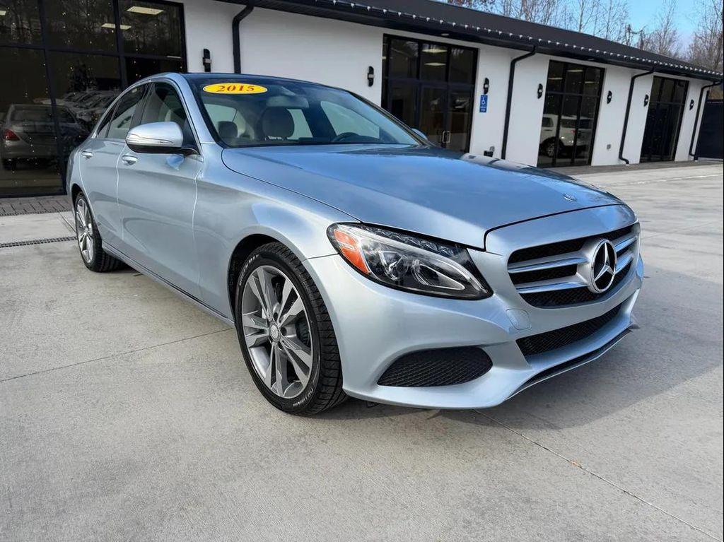 used 2015 Mercedes-Benz C-Class car, priced at $12,450