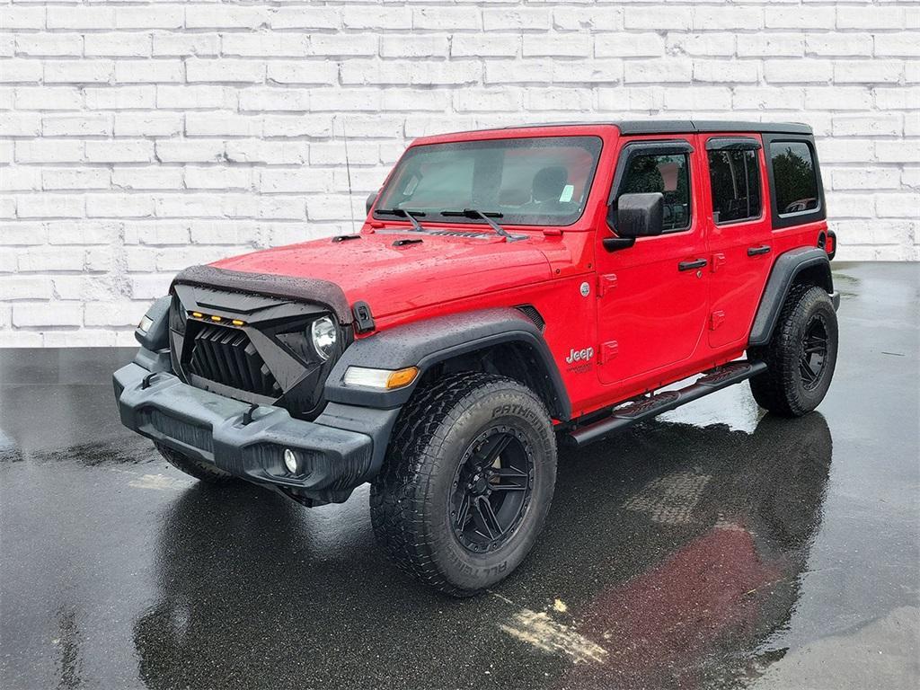 used 2019 Jeep Wrangler Unlimited car, priced at $27,589