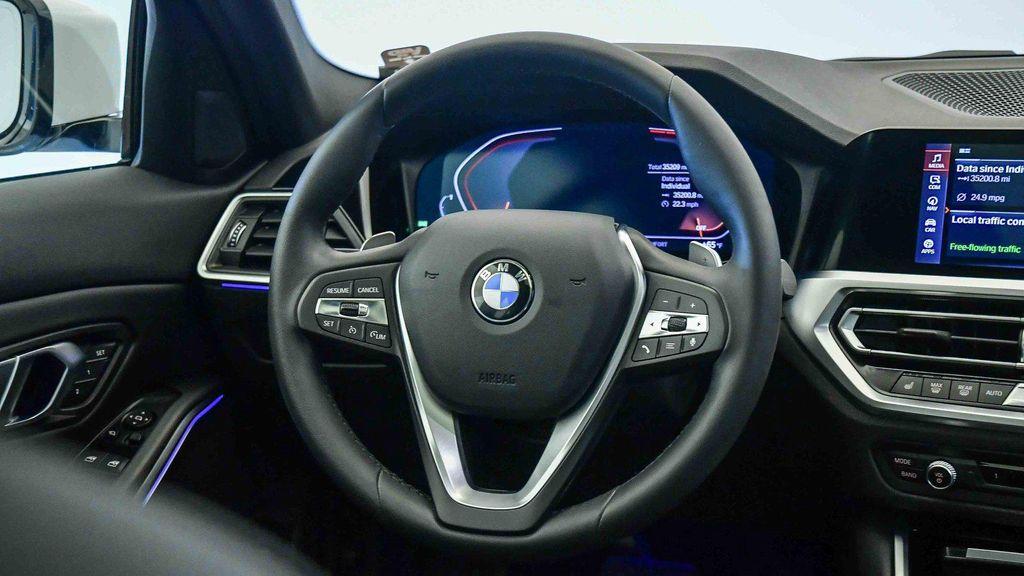 used 2022 BMW 330 car, priced at $28,340