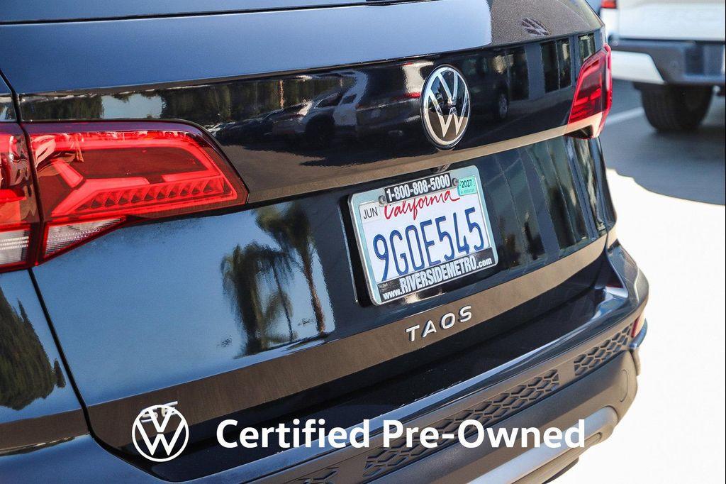 used 2023 Volkswagen Taos car, priced at $20,378