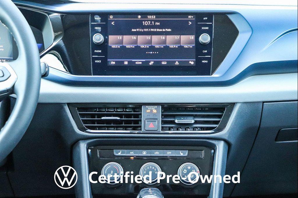 used 2023 Volkswagen Taos car, priced at $20,378