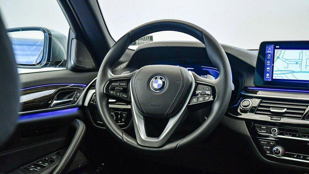 used 2022 BMW 530e car, priced at $31,426