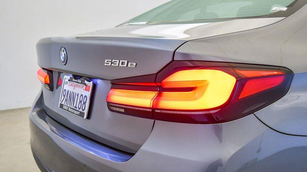 used 2022 BMW 530e car, priced at $31,426