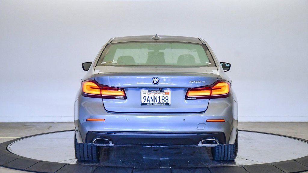used 2022 BMW 530e car, priced at $31,426