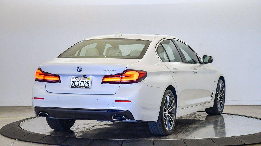 used 2023 BMW 530e car, priced at $34,134