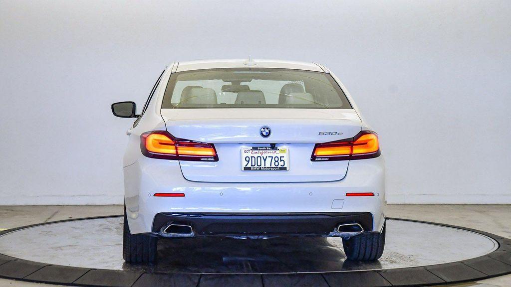 used 2023 BMW 530e car, priced at $34,134