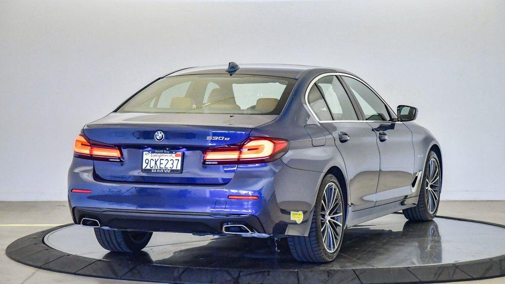 used 2022 BMW 530e car, priced at $30,606