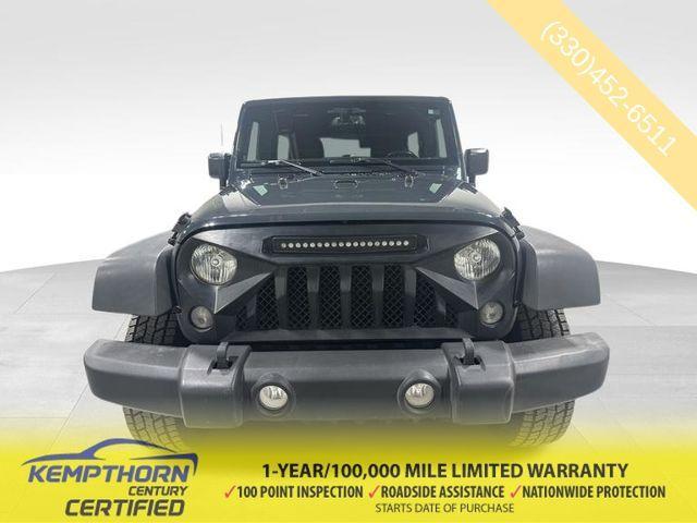 used 2017 Jeep Wrangler Unlimited car, priced at $18,391