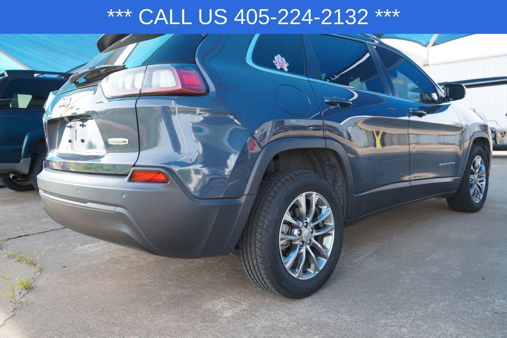 used 2021 Jeep Cherokee car, priced at $16,541