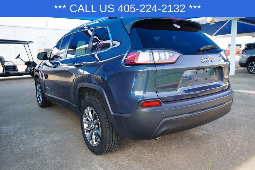 used 2021 Jeep Cherokee car, priced at $16,541