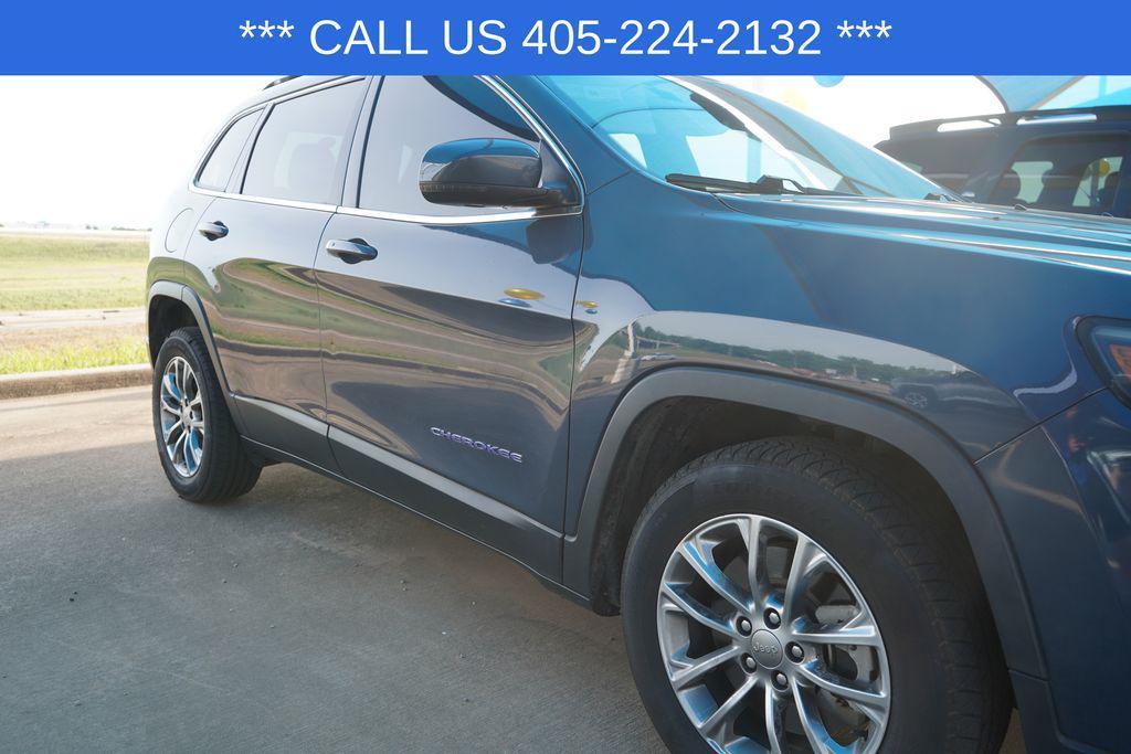 used 2021 Jeep Cherokee car, priced at $16,541
