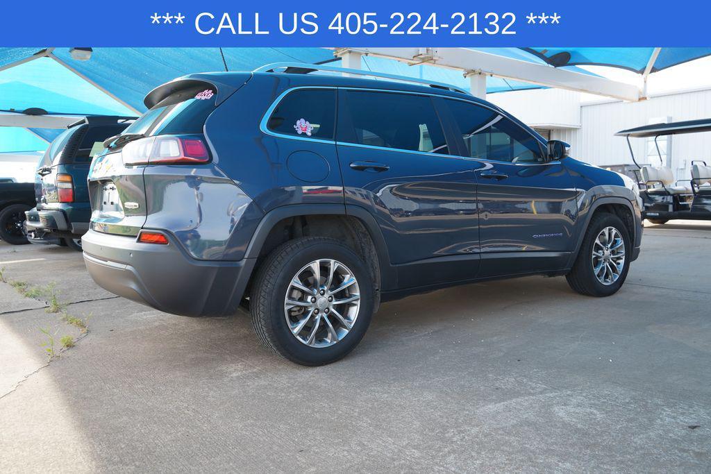 used 2021 Jeep Cherokee car, priced at $16,541