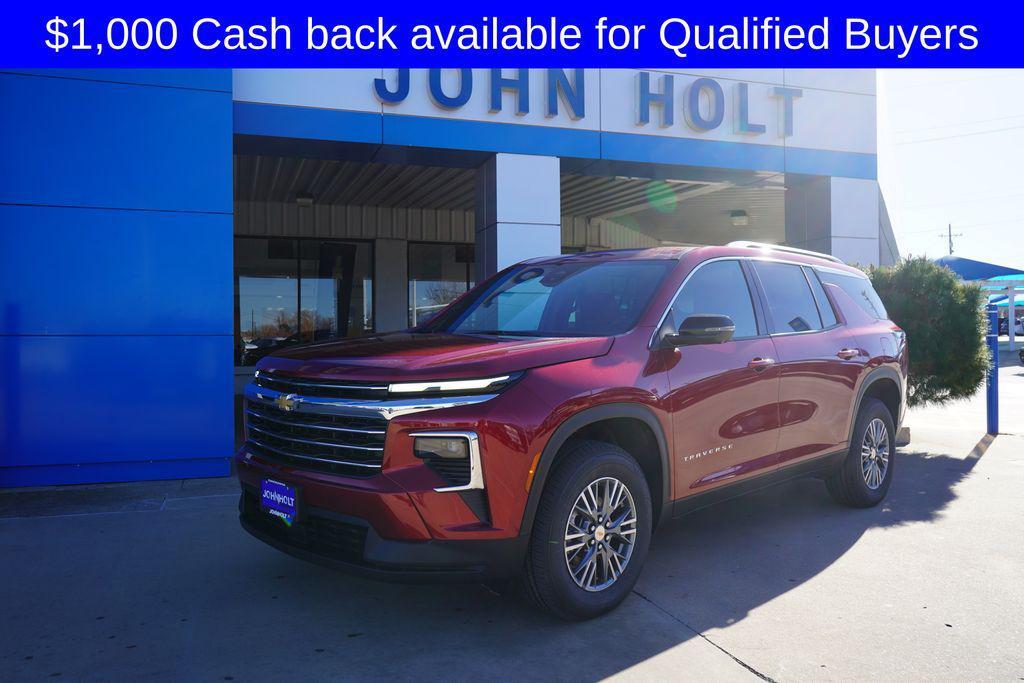 new 2026 Chevrolet Traverse car, priced at $42,537