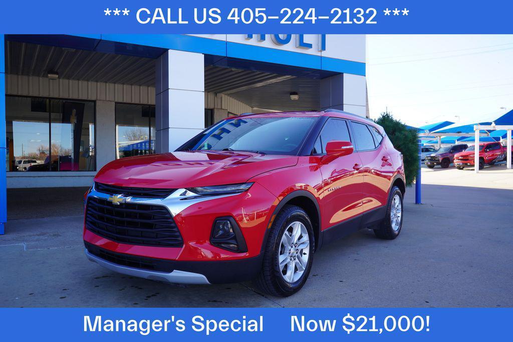 used 2021 Chevrolet Blazer car, priced at $21,000