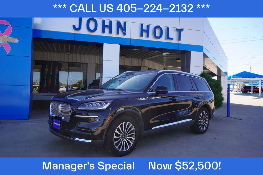 used 2024 Lincoln Aviator car, priced at $52,500