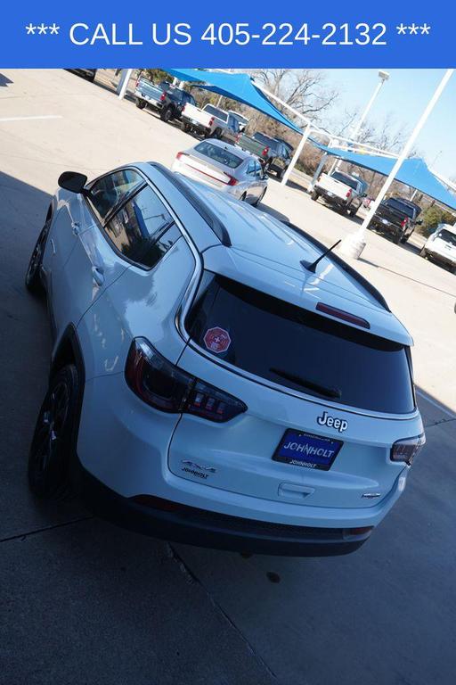 used 2024 Jeep Compass car, priced at $18,999