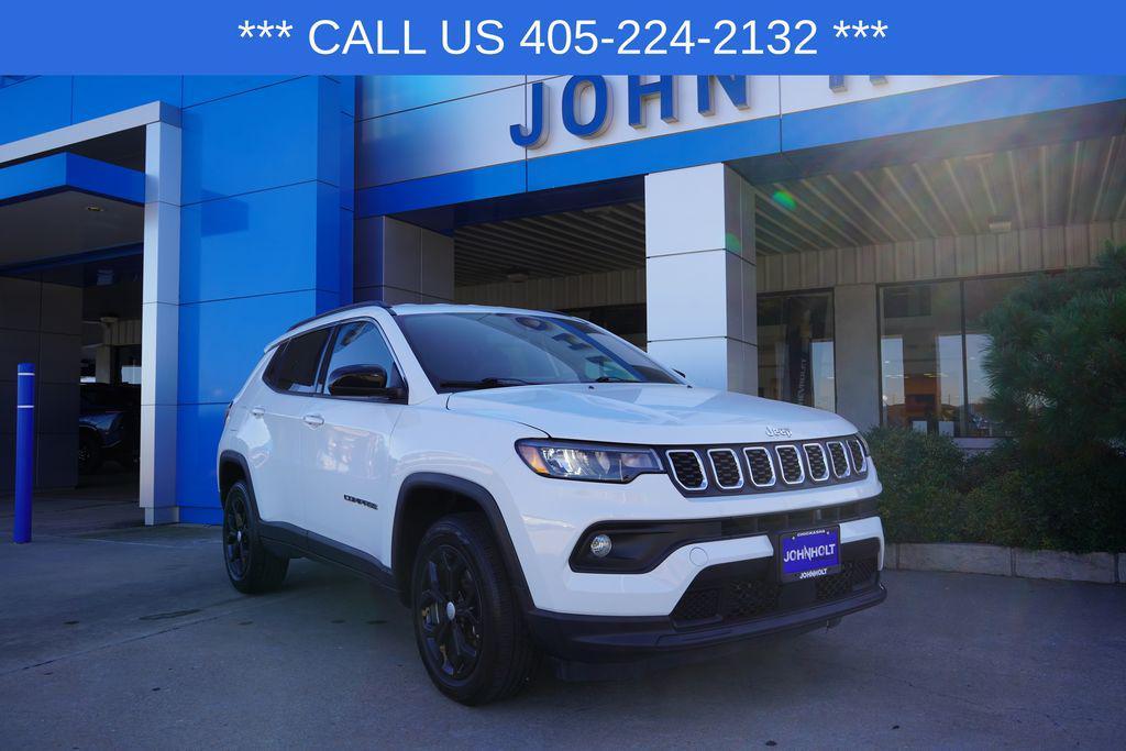 used 2024 Jeep Compass car, priced at $18,999