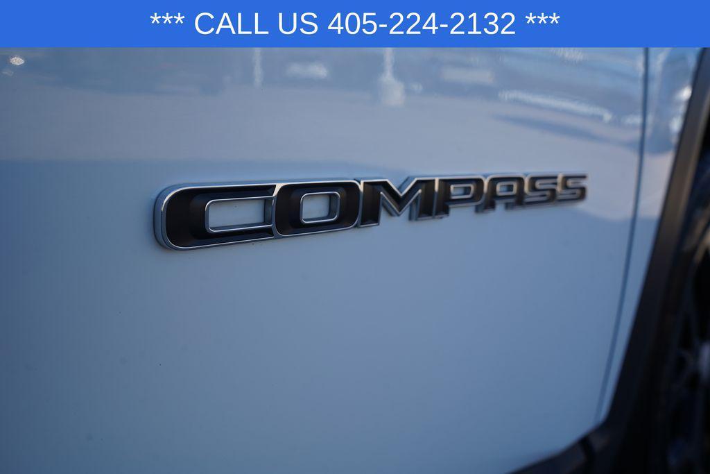 used 2024 Jeep Compass car, priced at $18,999