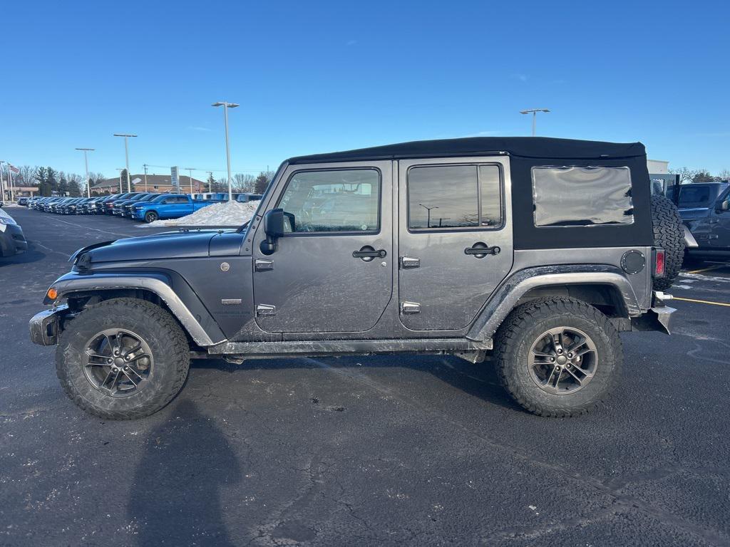 used 2016 Jeep Wrangler Unlimited car, priced at $18,500