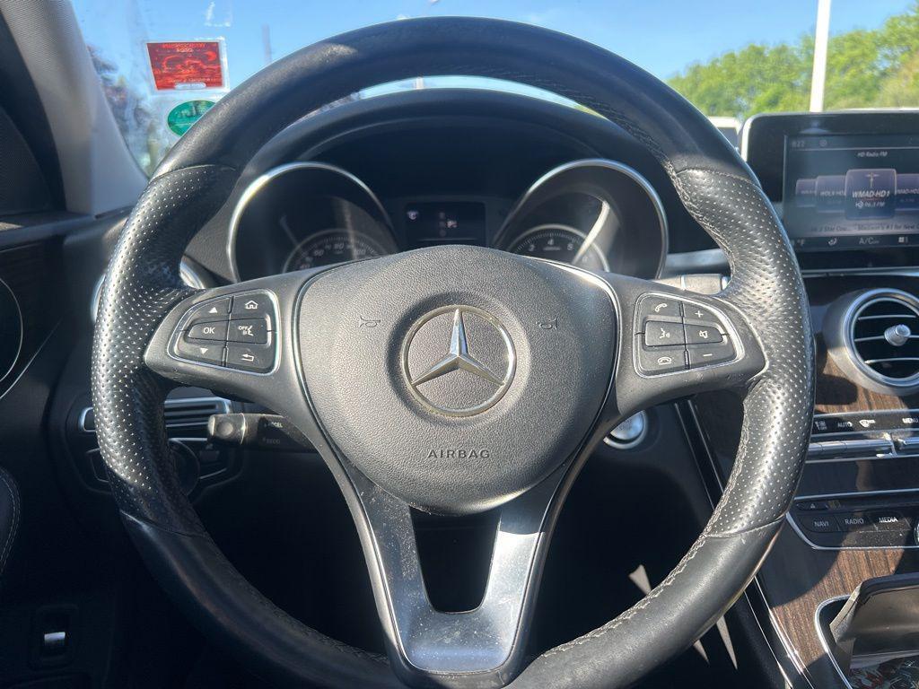 used 2017 Mercedes-Benz C-Class car, priced at $12,900