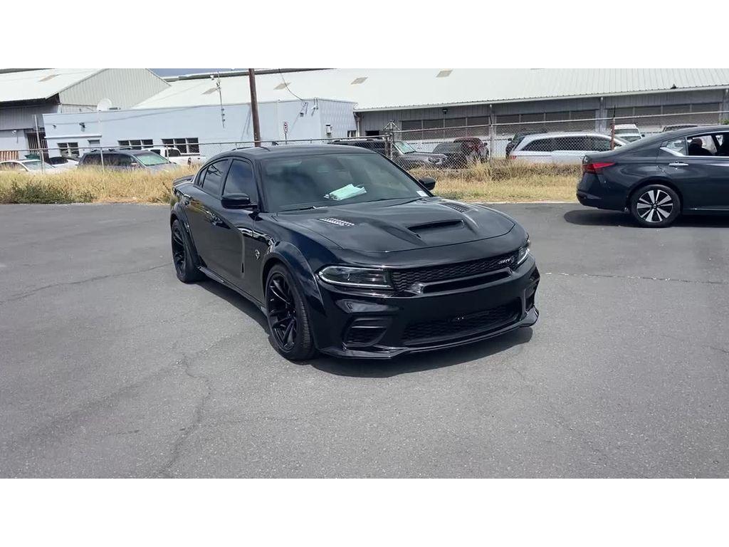 2022 Pitch Black Clearcoat Dodge Charger