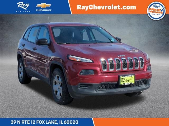used 2016 Jeep Cherokee car, priced at $9,988