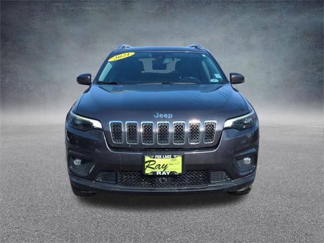 used 2021 Jeep Cherokee car, priced at $16,888