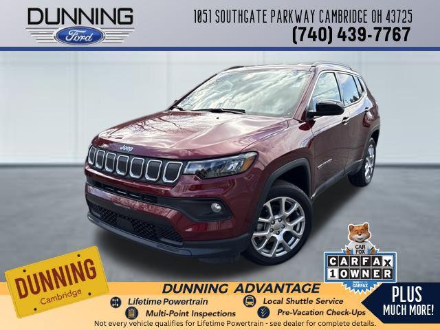 used 2022 Jeep Compass car, priced at $22,484