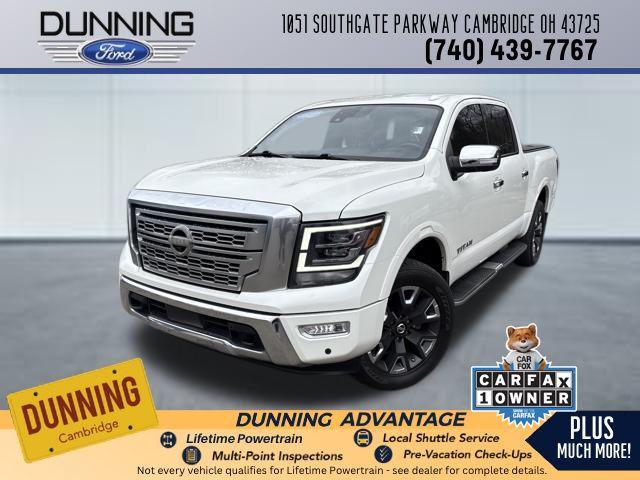 used 2021 Nissan Titan car, priced at $32,977
