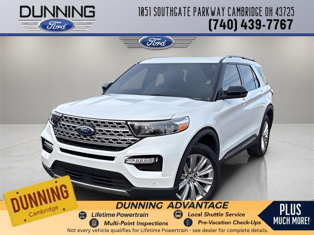 used 2022 Ford Explorer car, priced at $25,634