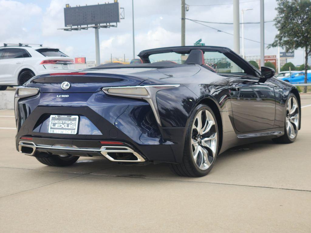 used 2023 Lexus LC 500 car, priced at $101,888