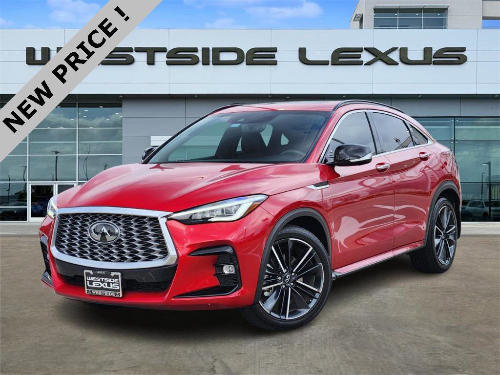 used 2022 INFINITI QX55 car, priced at $28,777